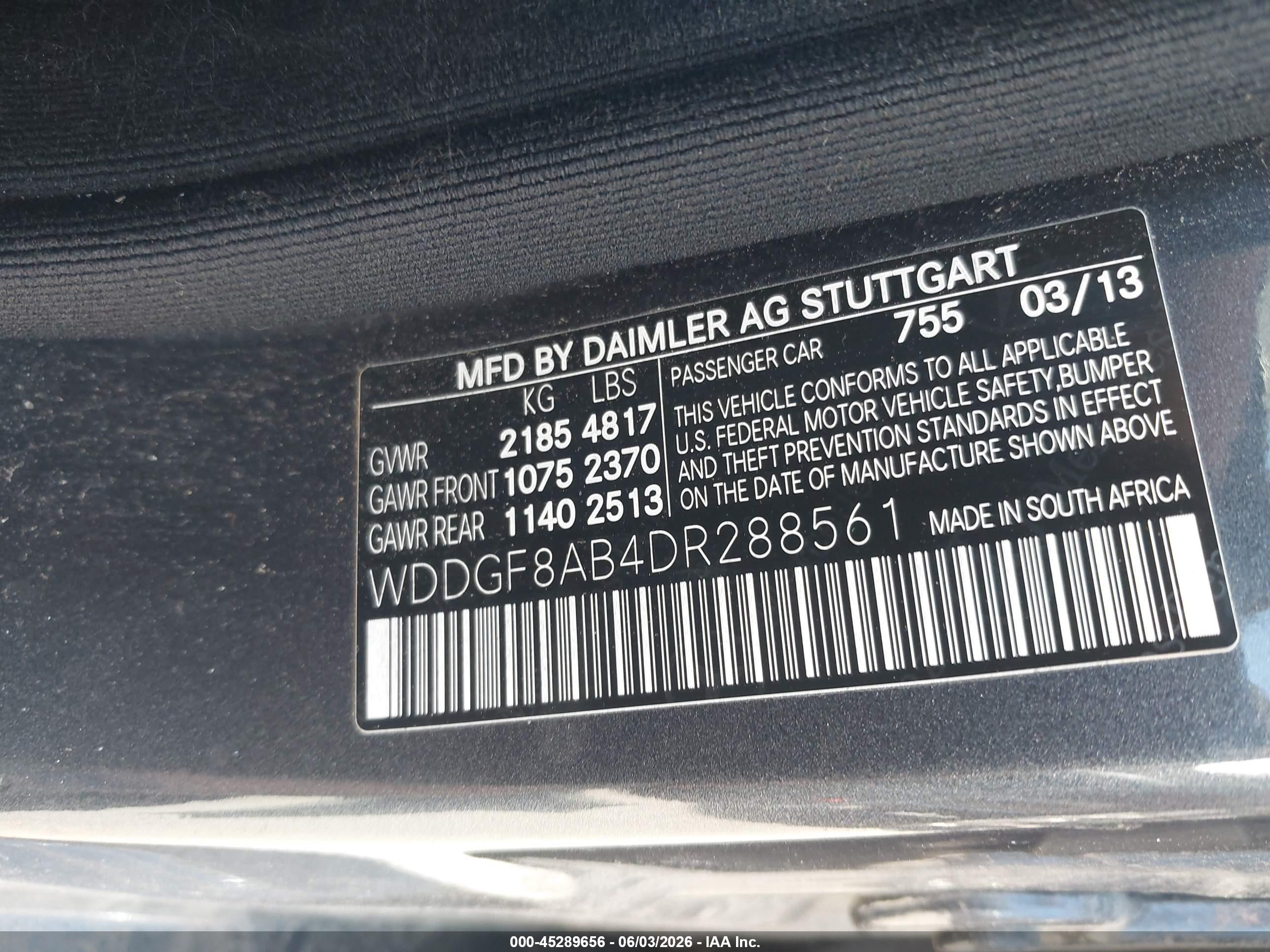 2013 Mercedes-benz C 300 Sport 4matic Серый vin: WDDGF8AB4DR288561