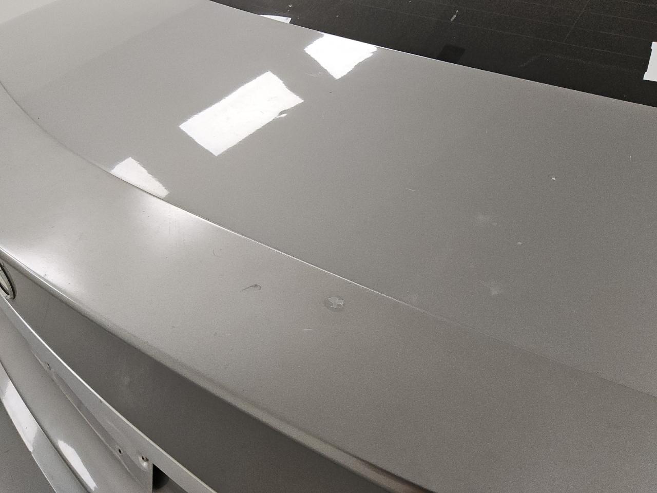 2014 Mercedes-benz C 300 4matic Silver vin: WDDGF8AB4EA892594 Damage: Deck Lid, Dent(S) W/No Paint Dmg, 1 To 2 Inches