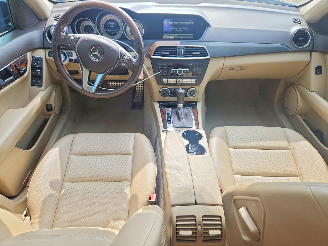 2014 Mercedes-benz C 300 4matic Black vin: WDDGF8AB4EA907840