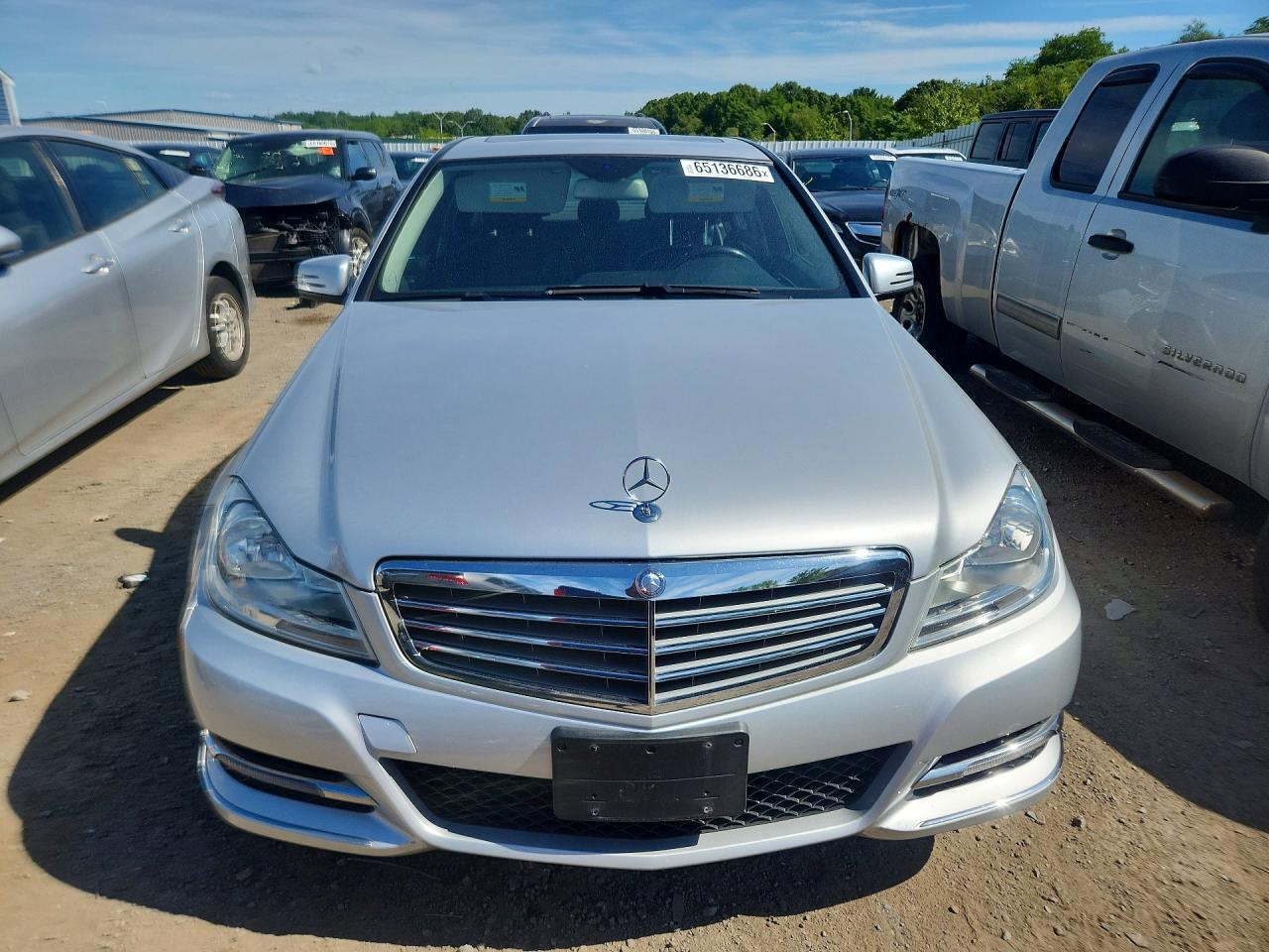 2014 Mercedes-benz C 300 4matic Gray vin: WDDGF8AB4EA940627