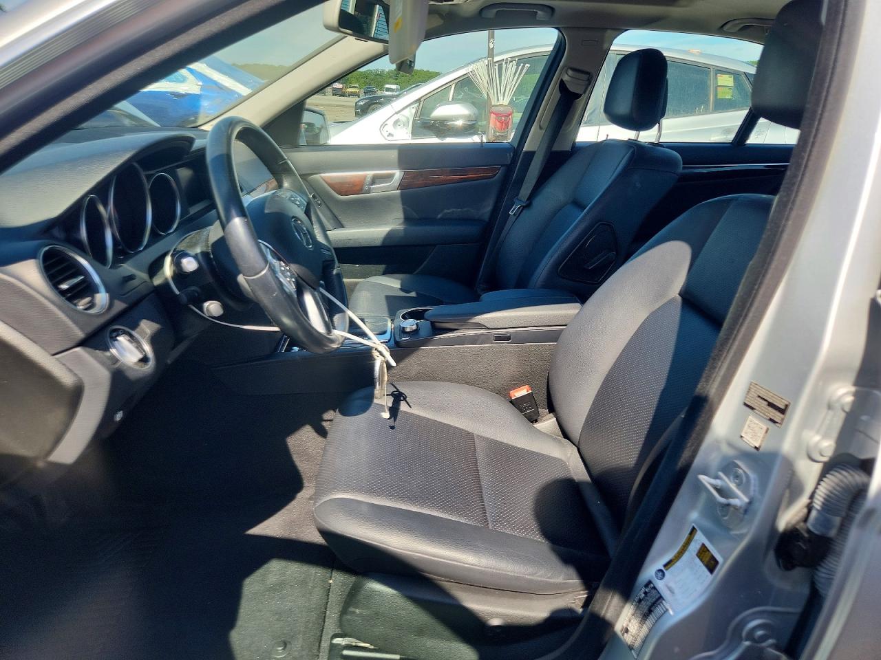 2014 Mercedes-benz C 300 4matic Gray vin: WDDGF8AB4EA940627