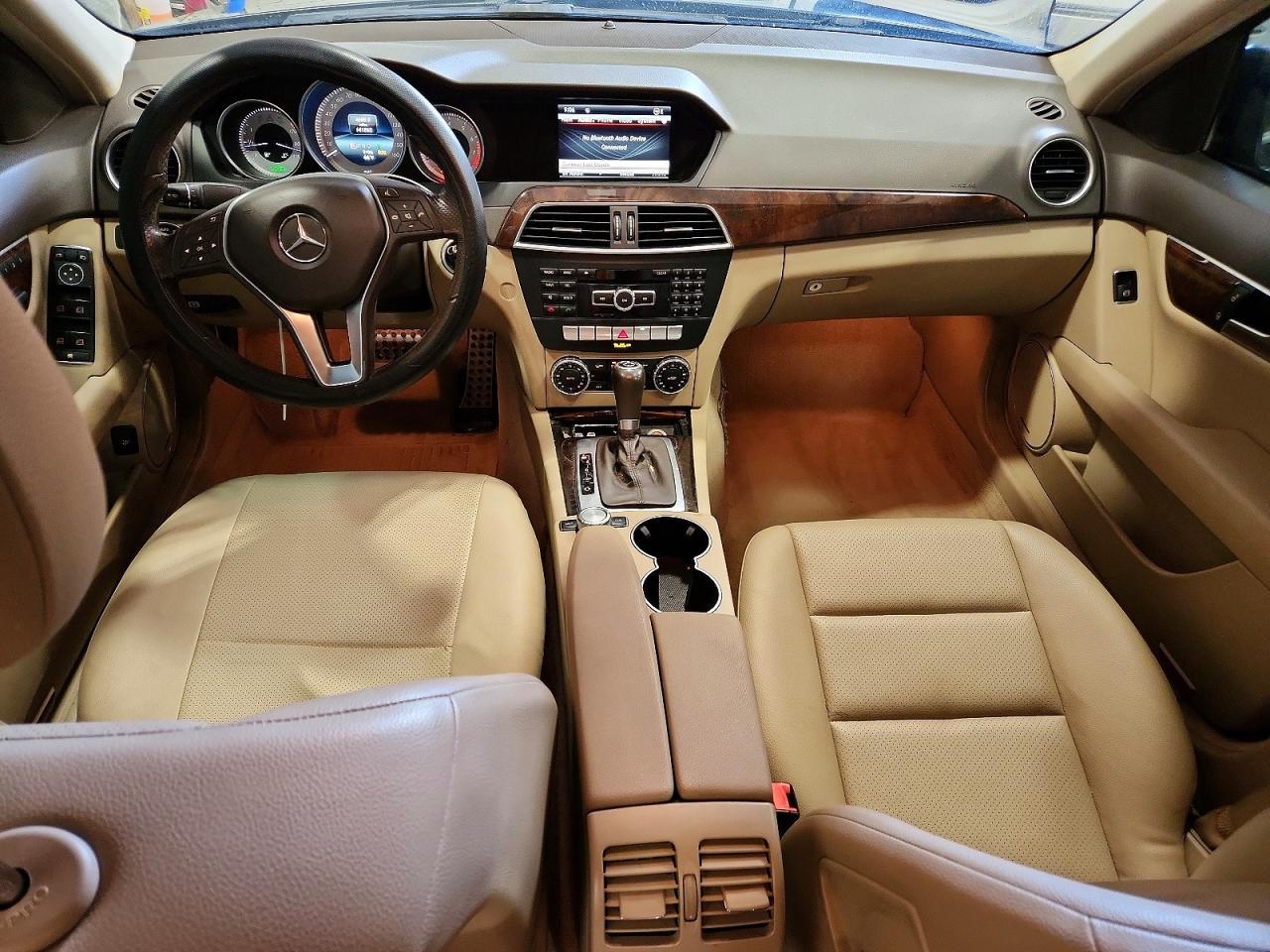 2014 Mercedes-benz C 300 4matic Blue vin: WDDGF8AB4EA943432