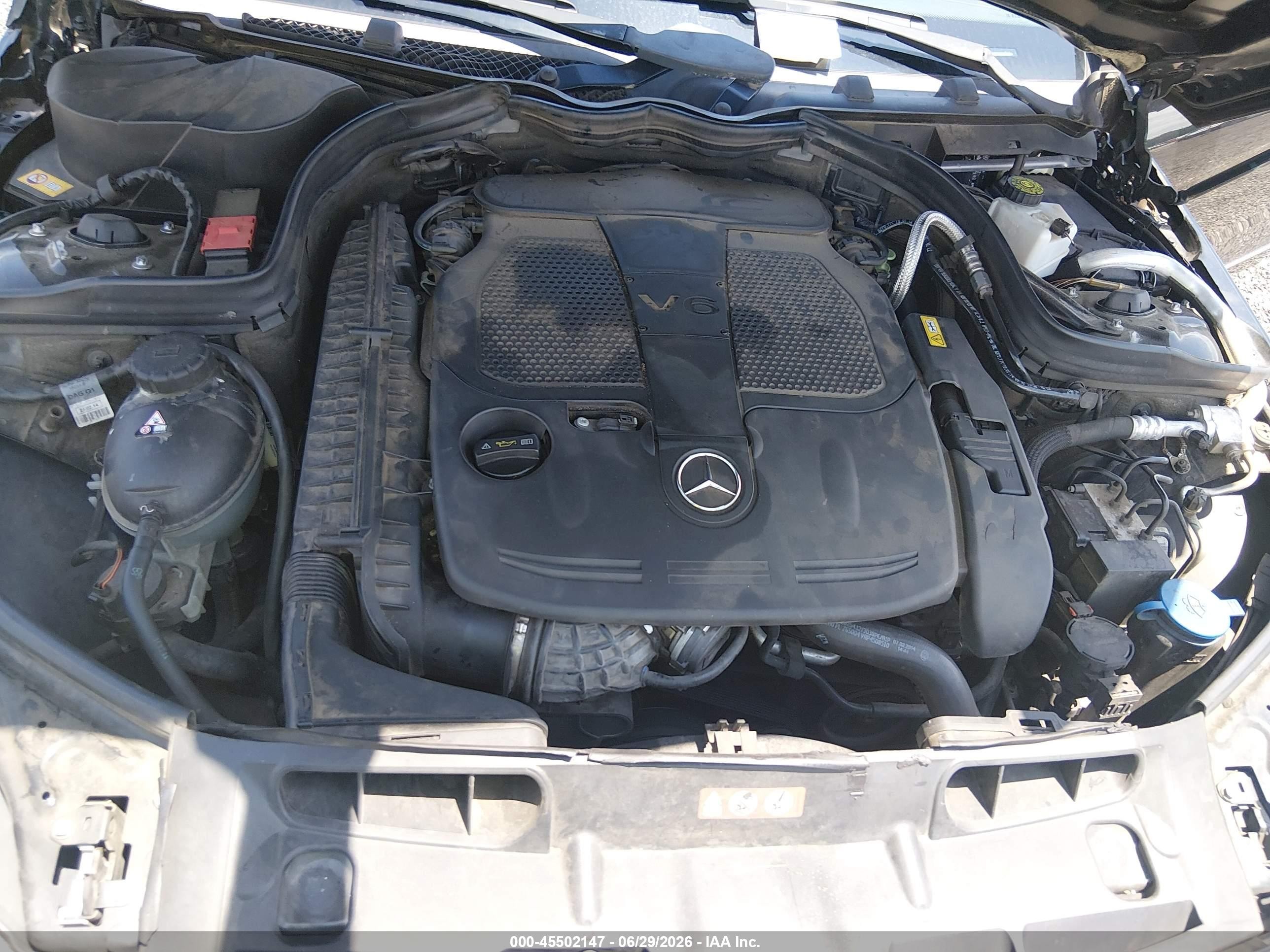 2014 Mercedes-benz C 300 Sport 4matic Black vin: WDDGF8AB4EA953247