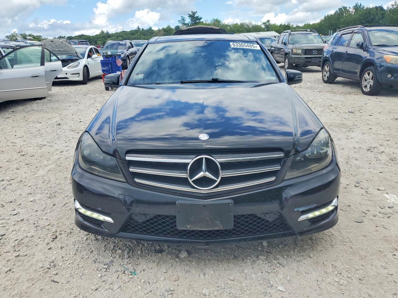 2014 Mercedes-benz C 300 4matic Black vin: WDDGF8AB4EA964751