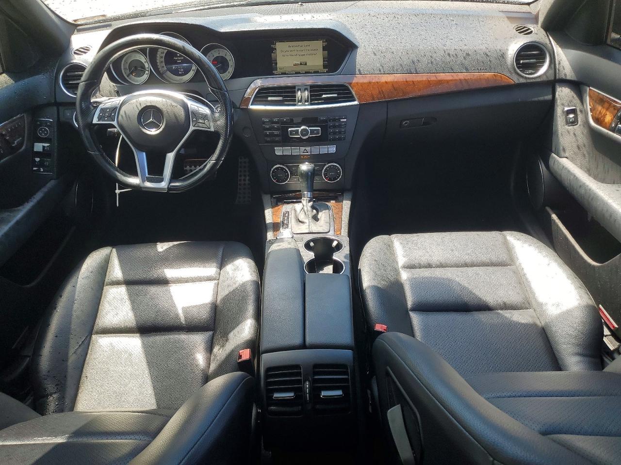 2014 Mercedes-benz C 300 4matic Black vin: WDDGF8AB4EA964751