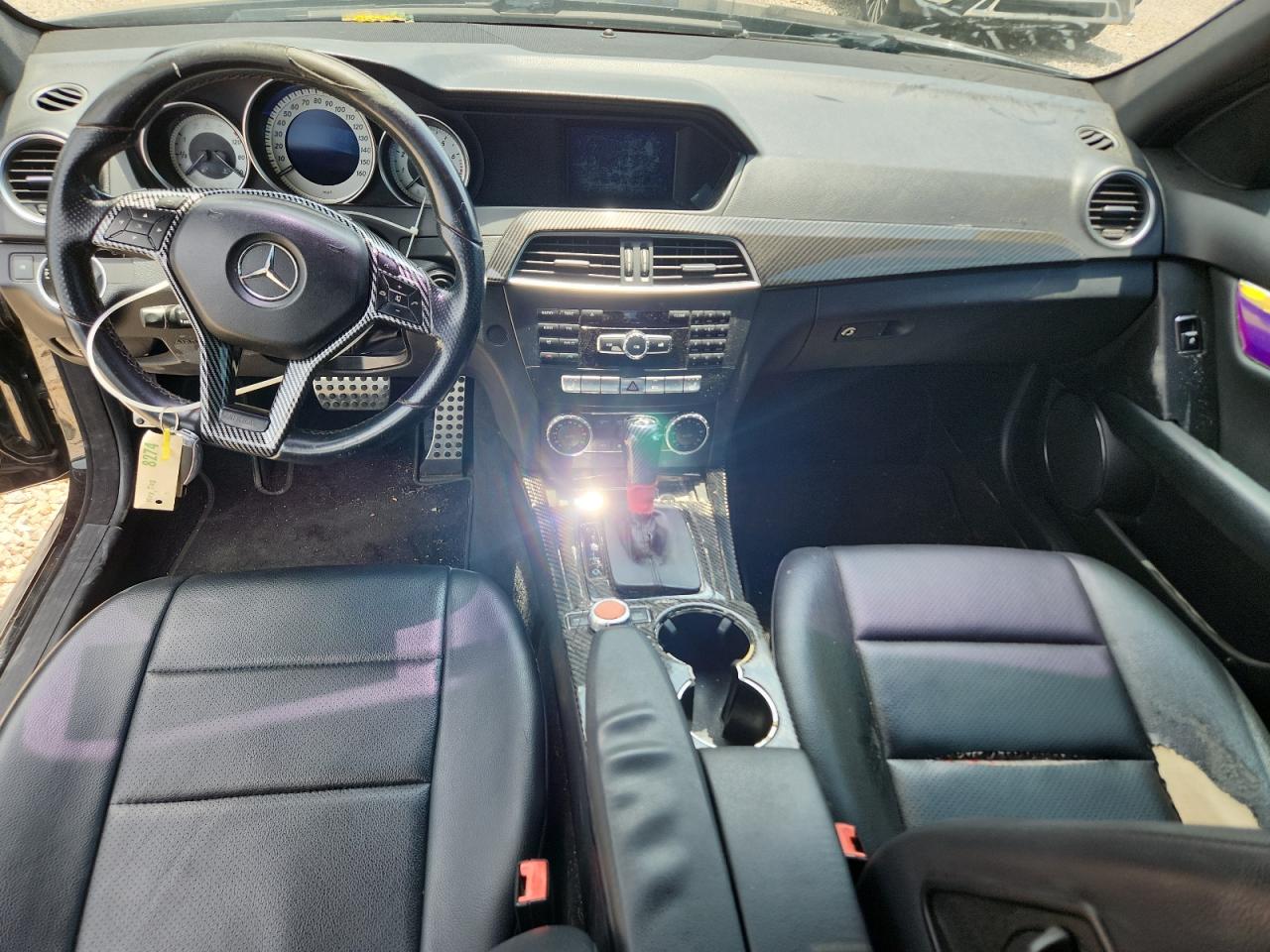 2014 Mercedes-benz C 300 4matic Black vin: WDDGF8AB4EA967150
