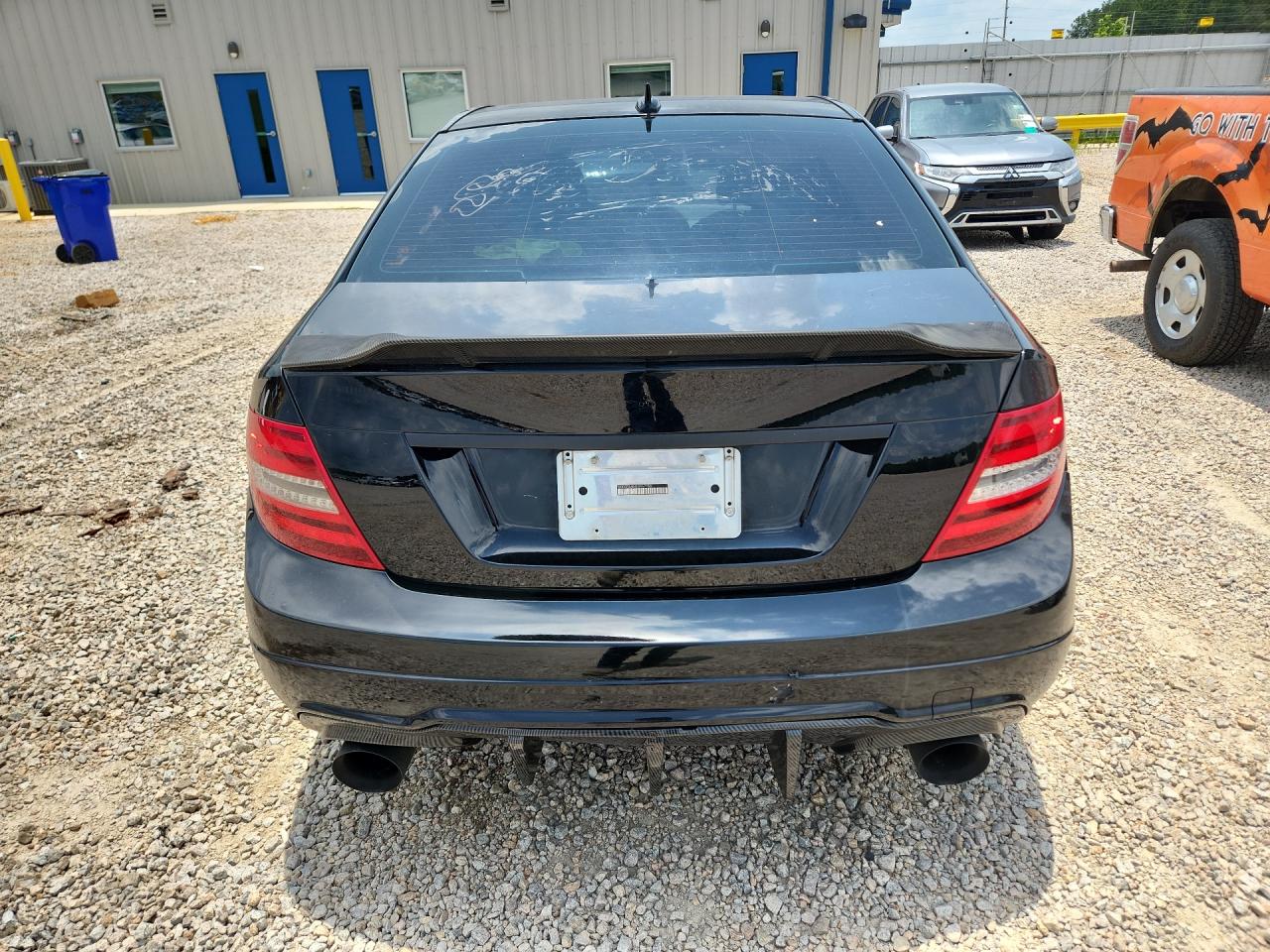 2014 Mercedes-benz C 300 4matic Black vin: WDDGF8AB4EA967150