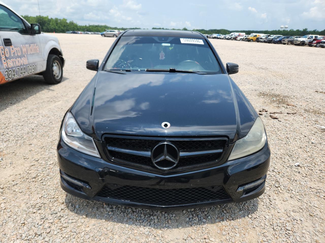 2014 Mercedes-benz C 300 4matic Black vin: WDDGF8AB4EA967150