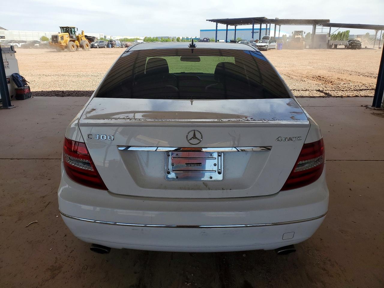 2014 Mercedes-benz C 300 4matic Белый vin: WDDGF8AB4EG178543