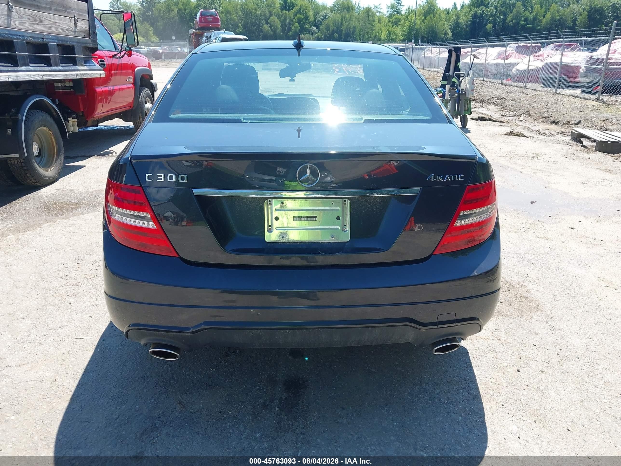 2014 Mercedes-benz C 300 Sport 4matic Gray vin: WDDGF8AB4ER308289