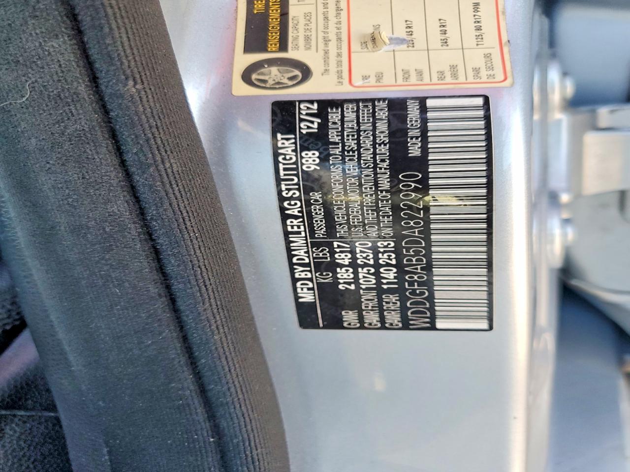 2013 Mercedes-benz C 300 4matic Blue vin: WDDGF8AB5DA822990