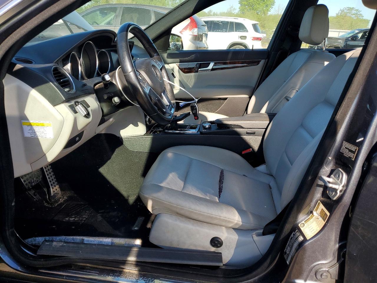 2013 Mercedes-benz C 300 4matic Black vin: WDDGF8AB5DA840065