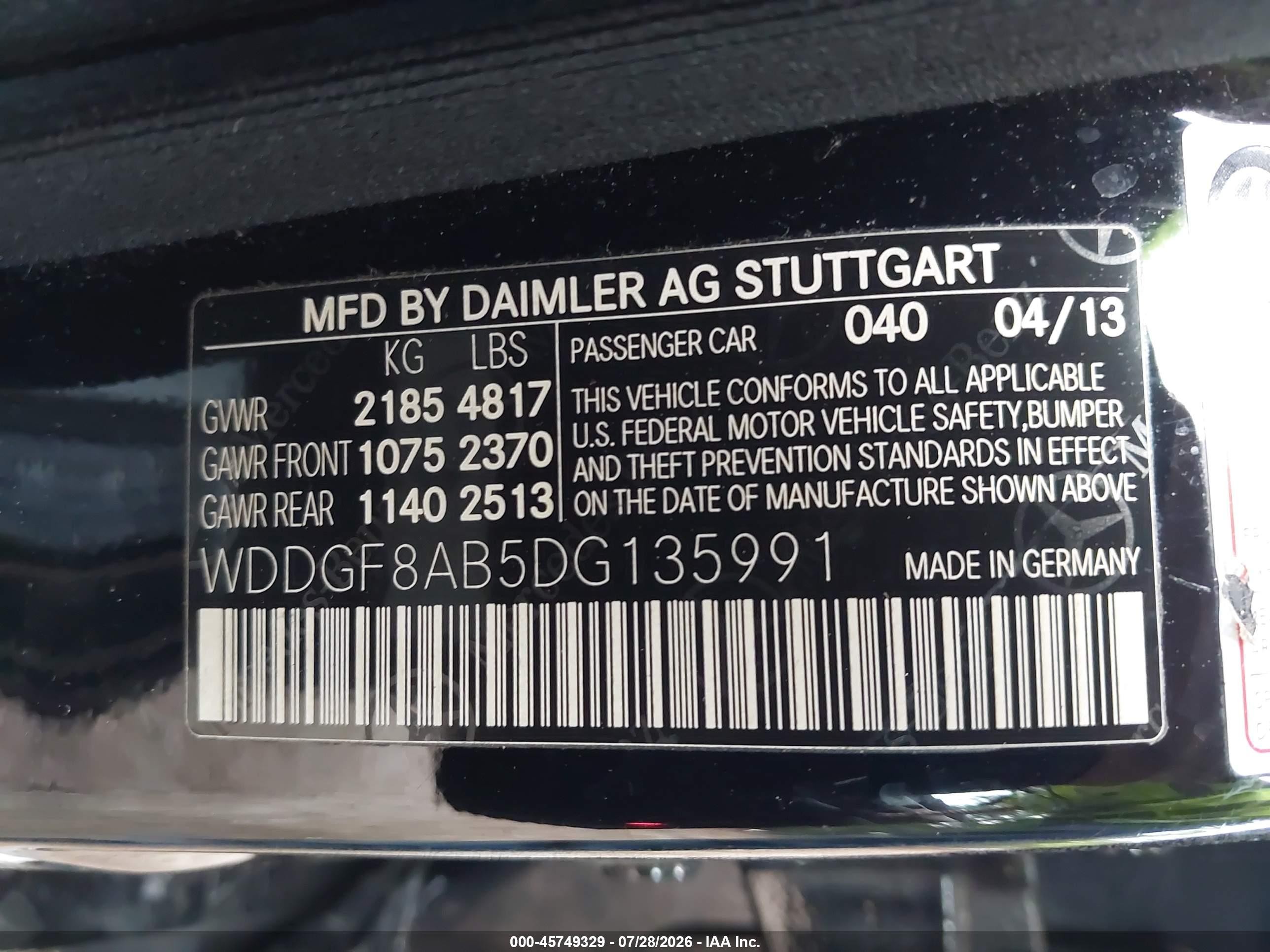 2013 Mercedes-benz C 300 Sport 4matic Black vin: WDDGF8AB5DG135991