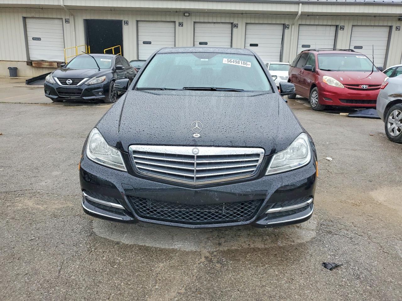 2013 Mercedes-benz C 300 4matic Black vin: WDDGF8AB5DR244732