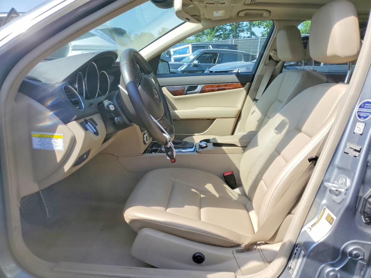 2013 Mercedes-benz C 300 4matic Gray vin: WDDGF8AB5DR282574