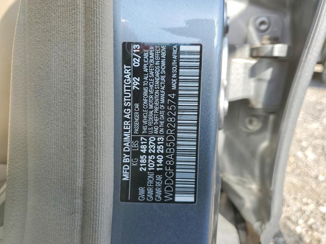 2013 Mercedes-benz C 300 4matic Gray vin: WDDGF8AB5DR282574