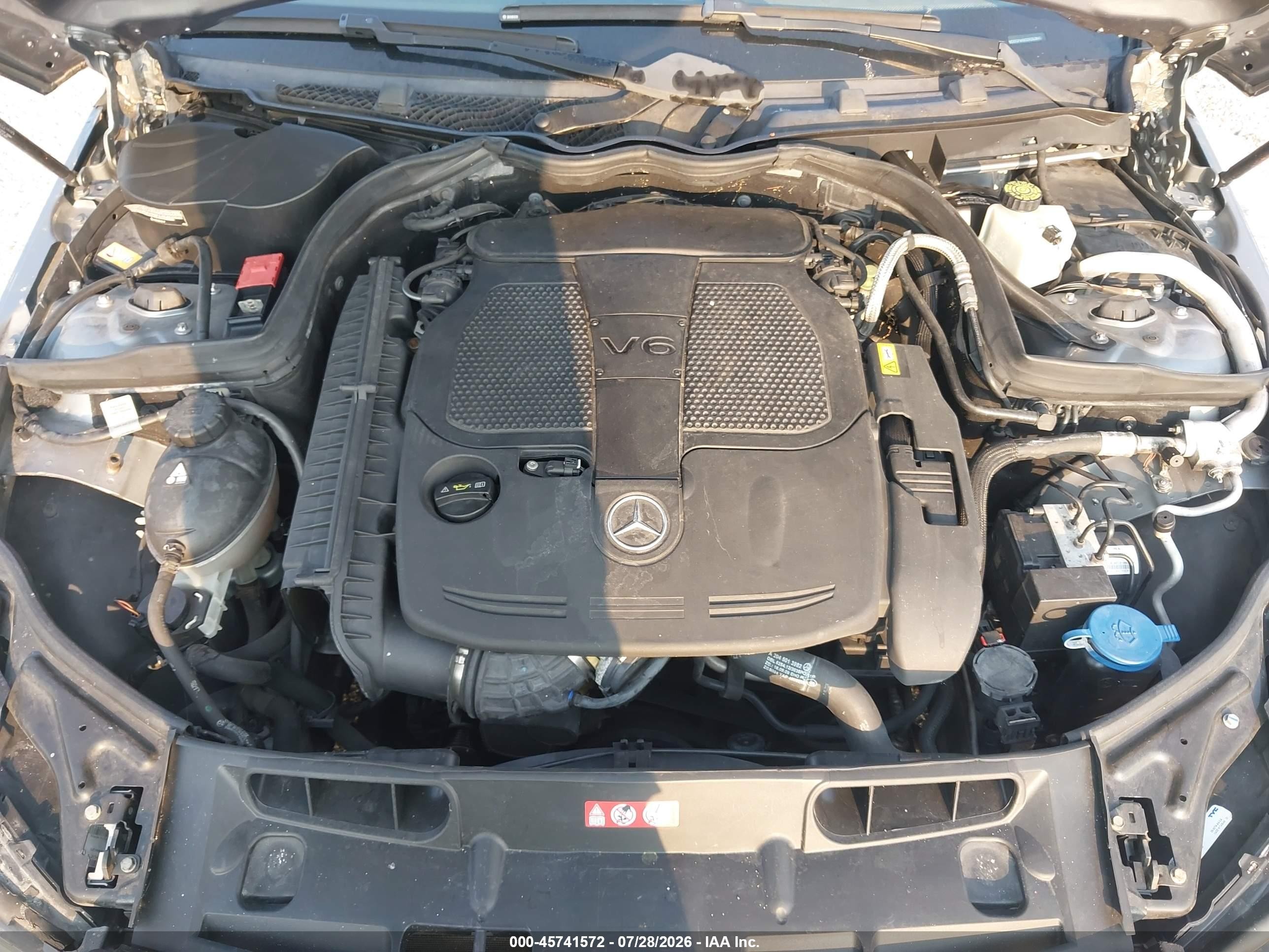 2013 Mercedes-benz C 300 Sport 4matic Серый vin: WDDGF8AB5DR283840