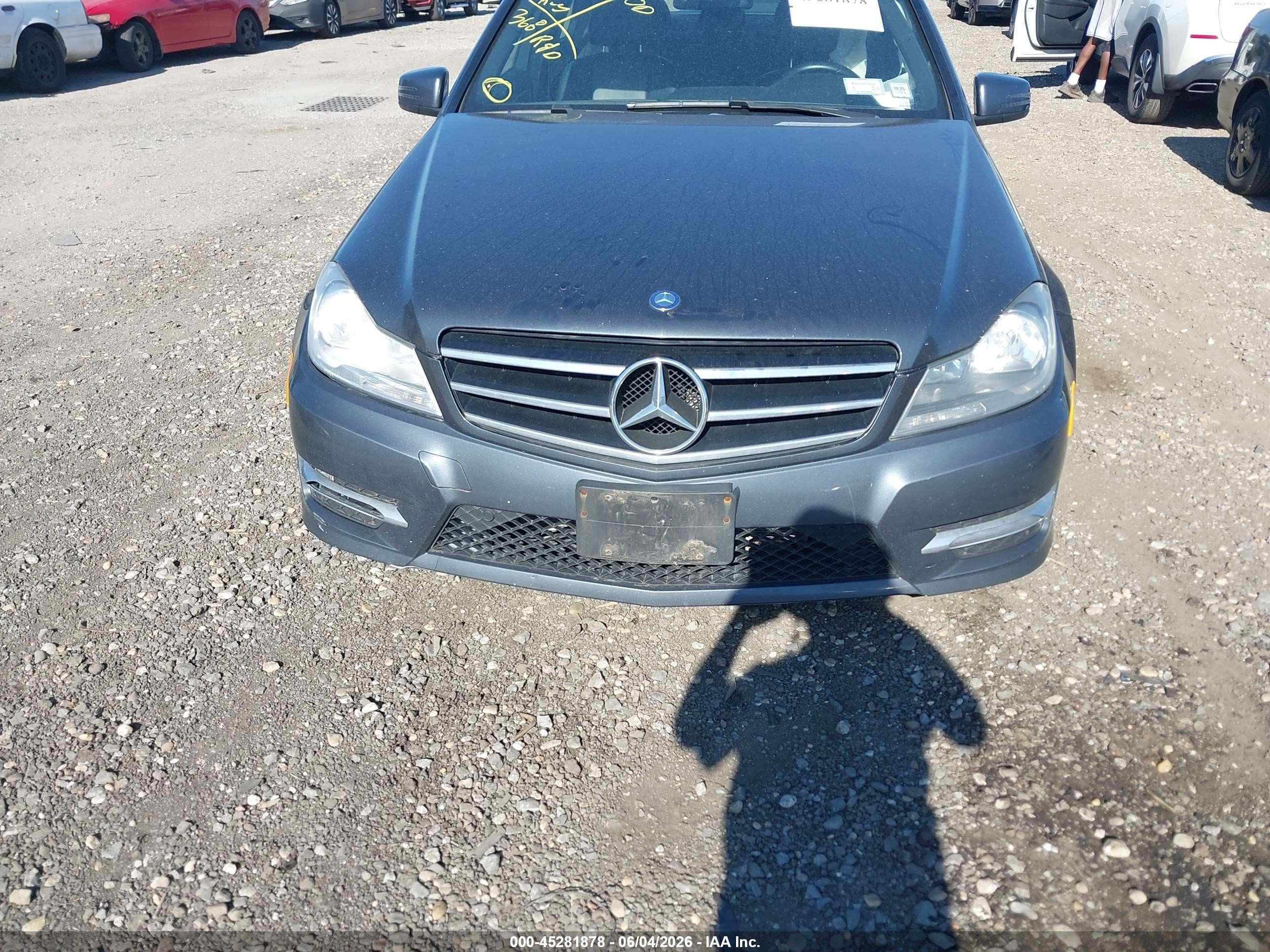 2014 Mercedes-benz C 300 Sport 4matic Gray vin: WDDGF8AB5EA939941