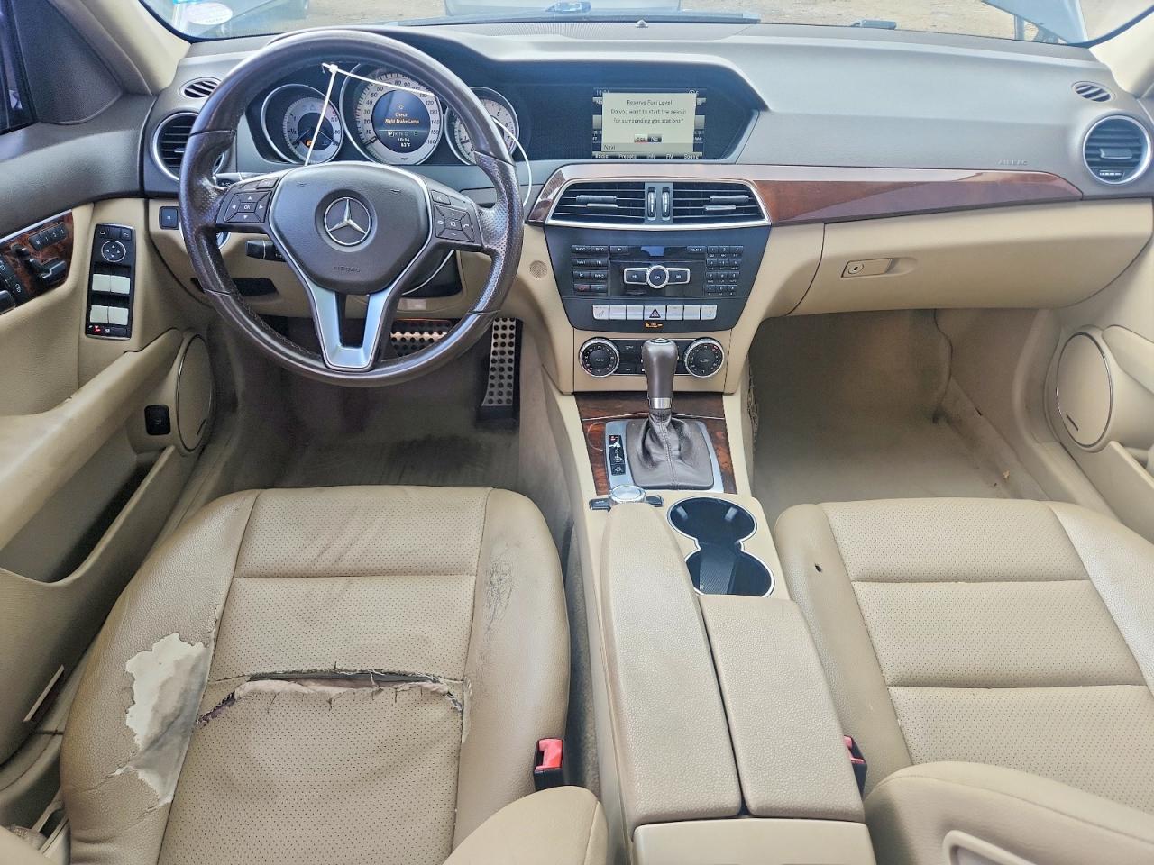 2014 Mercedes-benz C 300 4matic Black vin: WDDGF8AB5EA940524