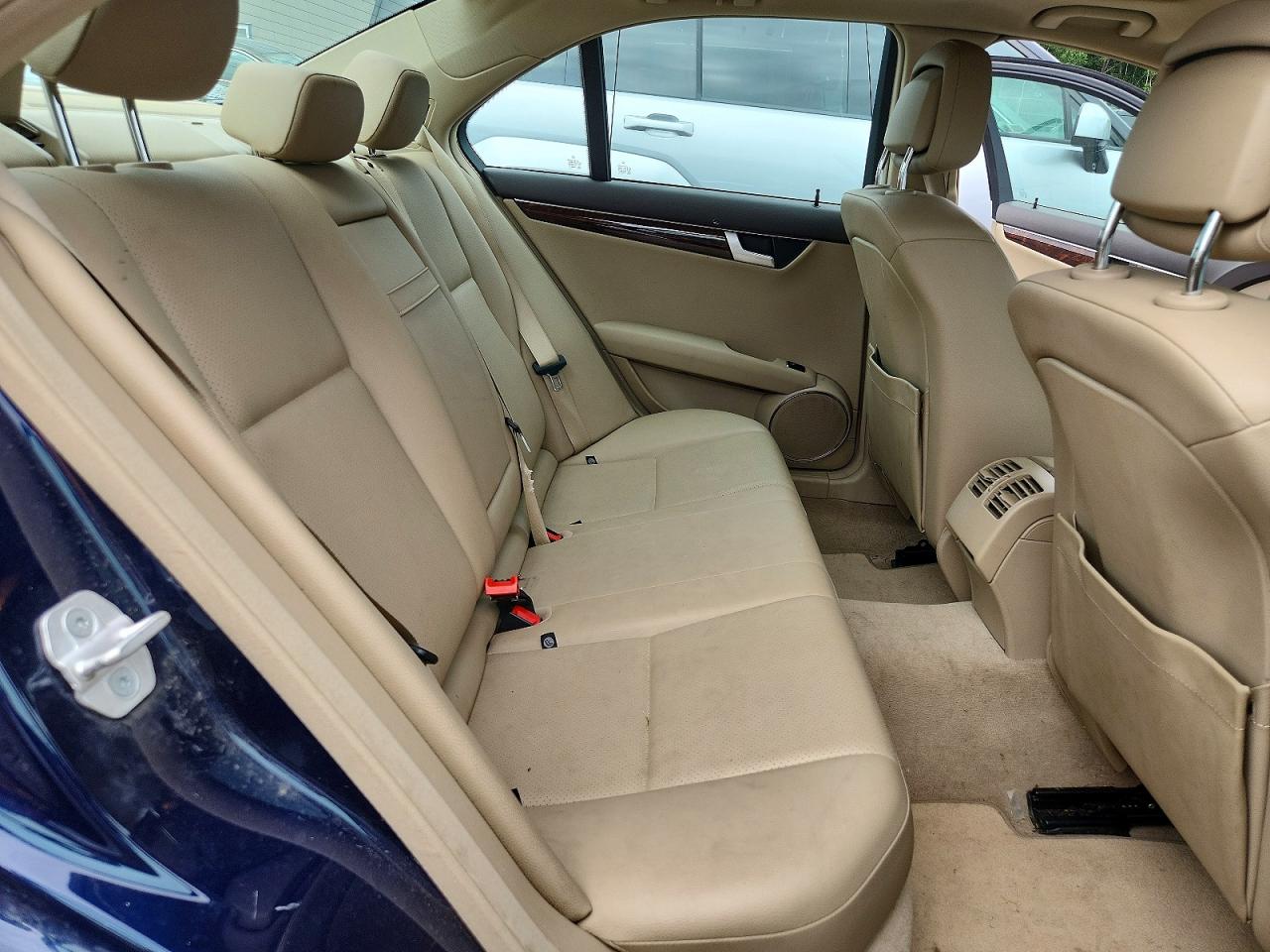2014 Mercedes-benz C 300 4matic Blue vin: WDDGF8AB5EG180978