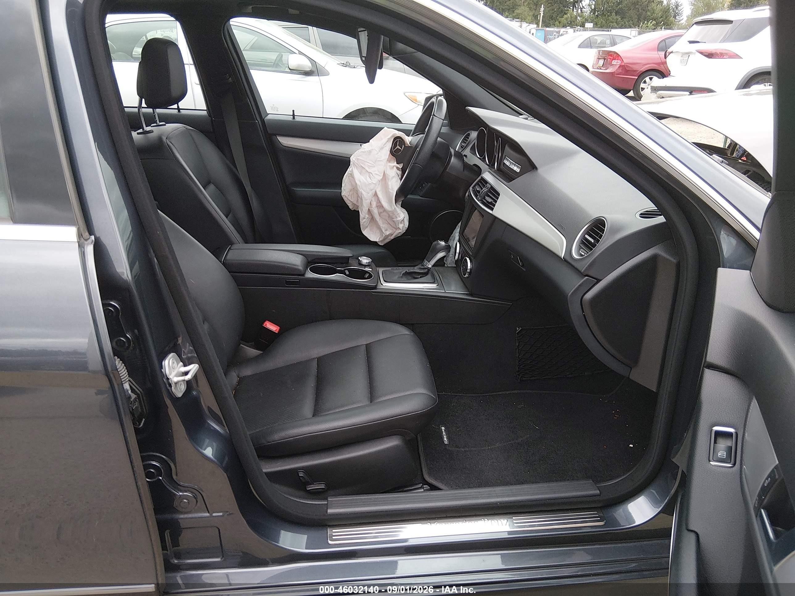2014 Mercedes-benz C 300 Sport 4matic Gray vin: WDDGF8AB5EG252052
