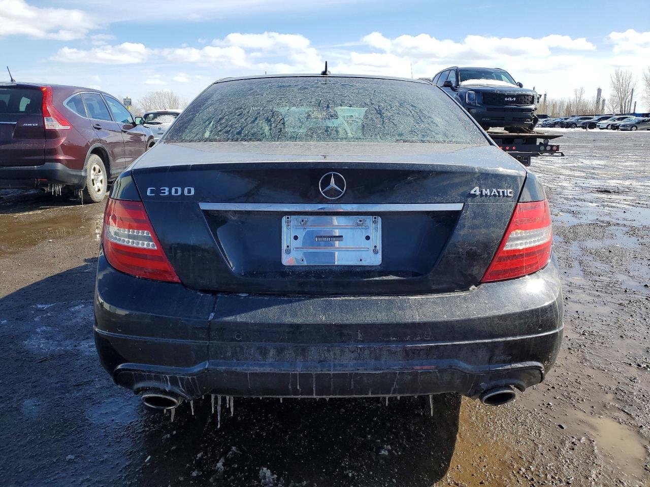 2013 Mercedes-benz C Black vin: WDDGF8AB6DA769216