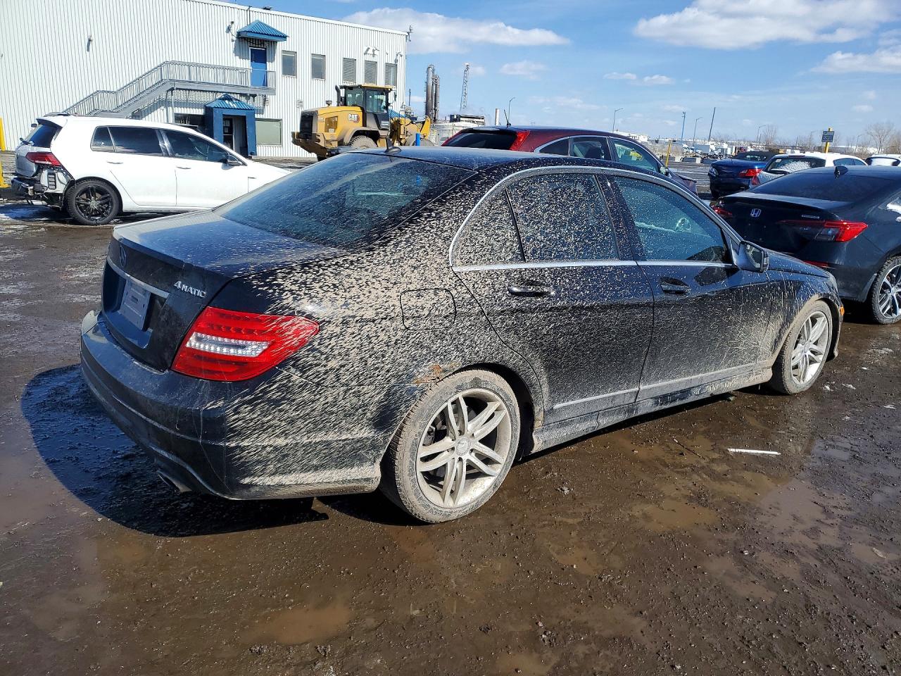 2013 Mercedes-benz C Black vin: WDDGF8AB6DA769216