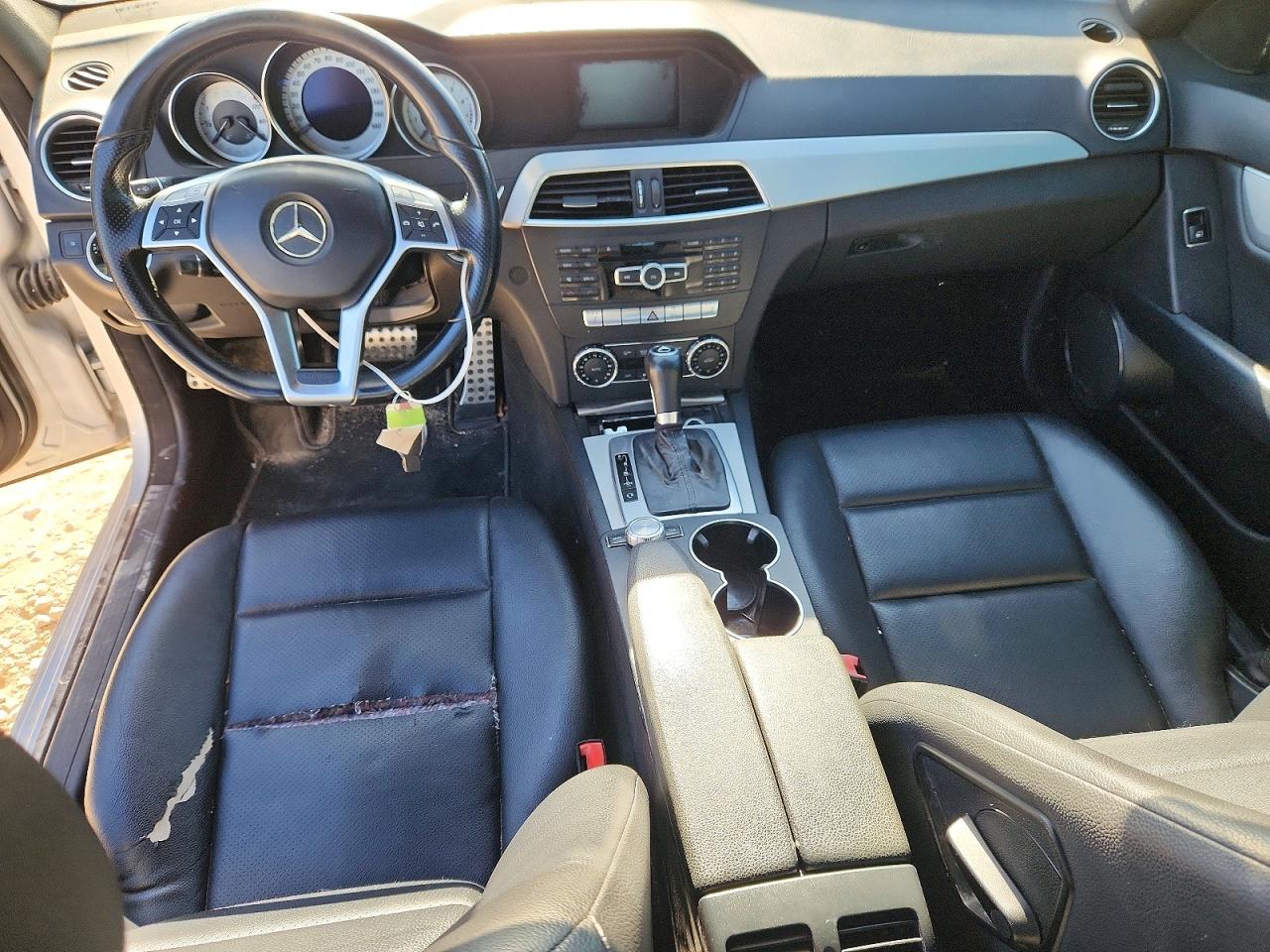 2013 Mercedes-benz C 300 4matic Silver vin: WDDGF8AB6DR295916