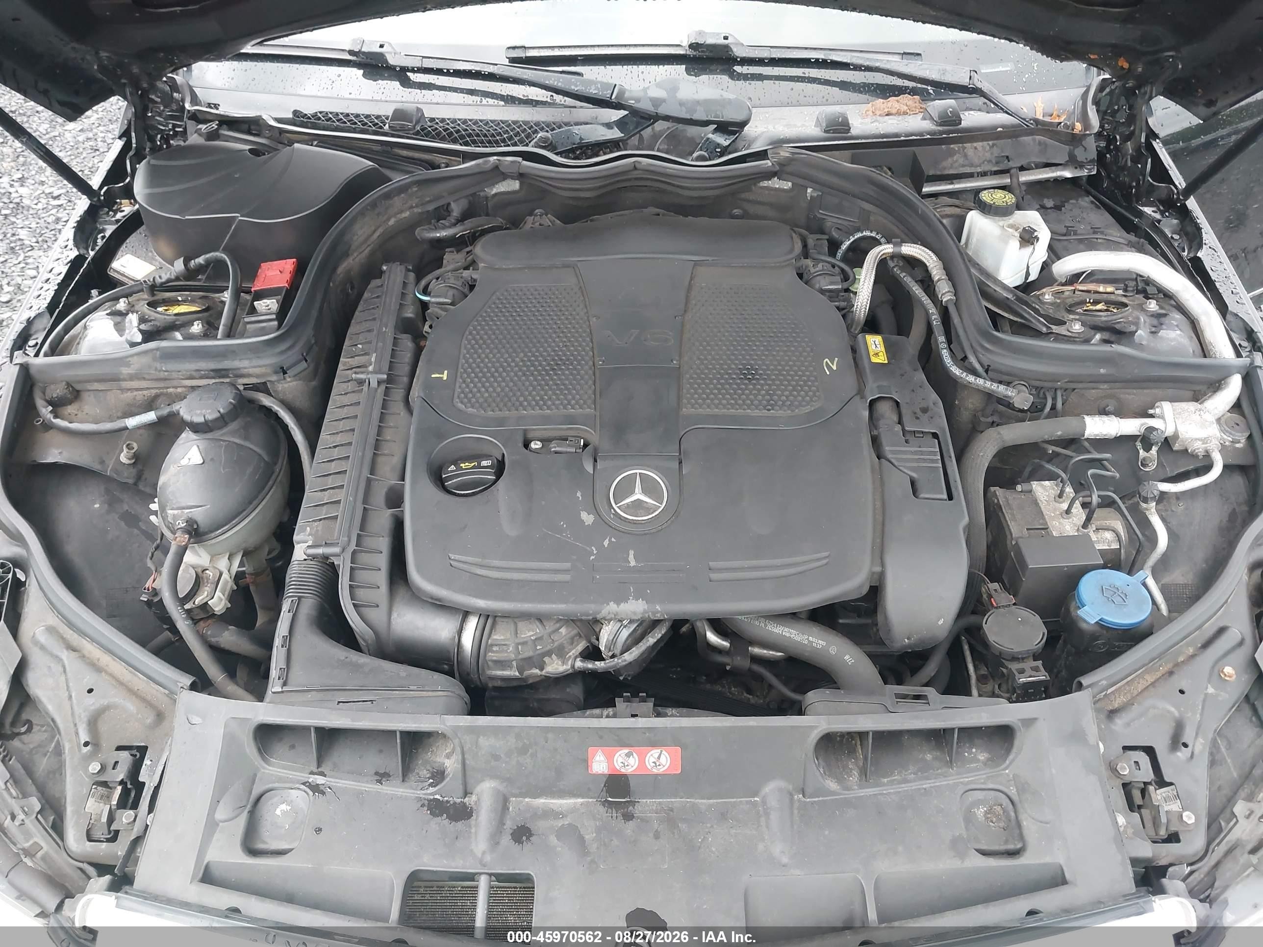 2013 Mercedes-benz C 300 Sport 4matic Black vin: WDDGF8AB6DR299030