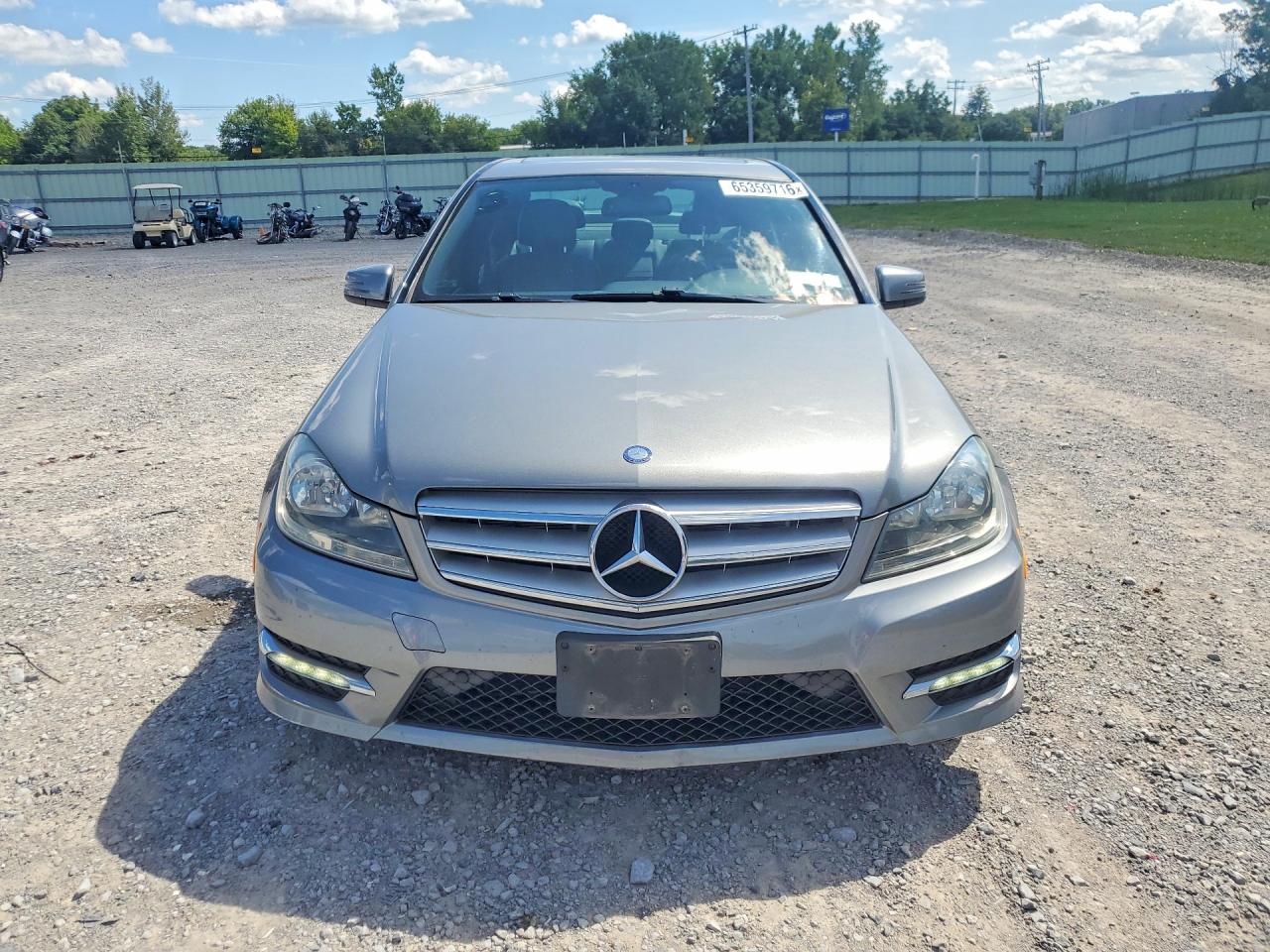 2013 Mercedes-benz C 300 4matic Серебряный vin: WDDGF8AB6DR301357