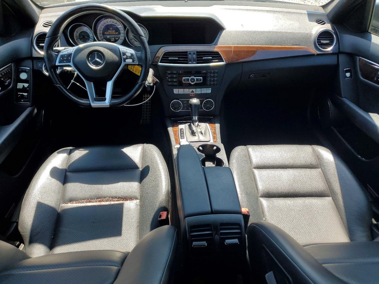 2014 Mercedes-benz C 300 4matic Charcoal vin: WDDGF8AB6EA955811