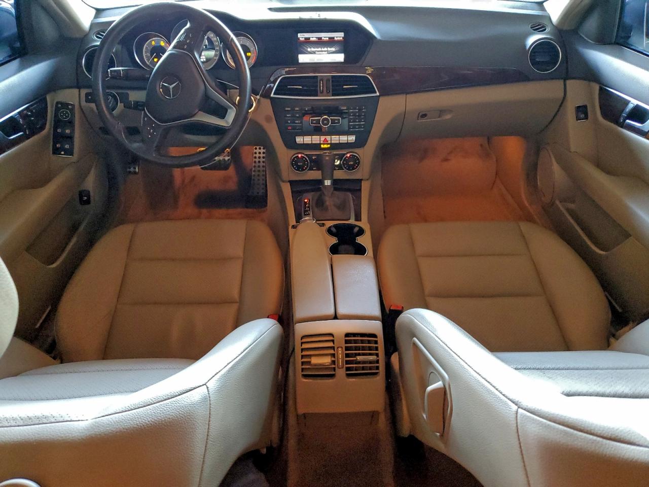 2014 Mercedes-benz C 300 4matic Gray vin: WDDGF8AB6ER315373