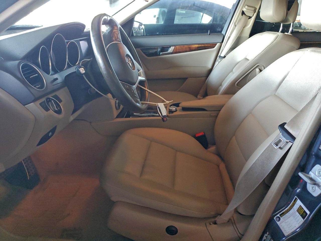 2014 Mercedes-benz C 300 4matic Gray vin: WDDGF8AB6ER315373