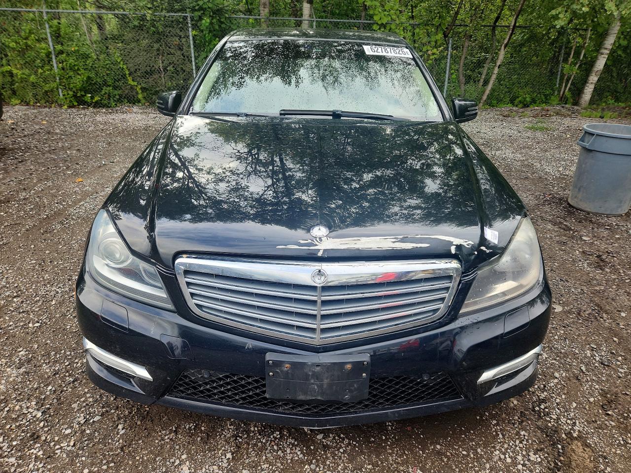 2013 Mercedes-benz C 300 4matic Черный vin: WDDGF8AB7DA772240