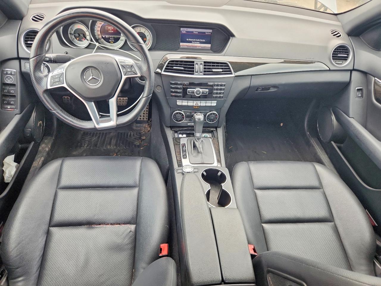 2013 Mercedes-benz C 300 4matic Gray vin: WDDGF8AB7DA864397