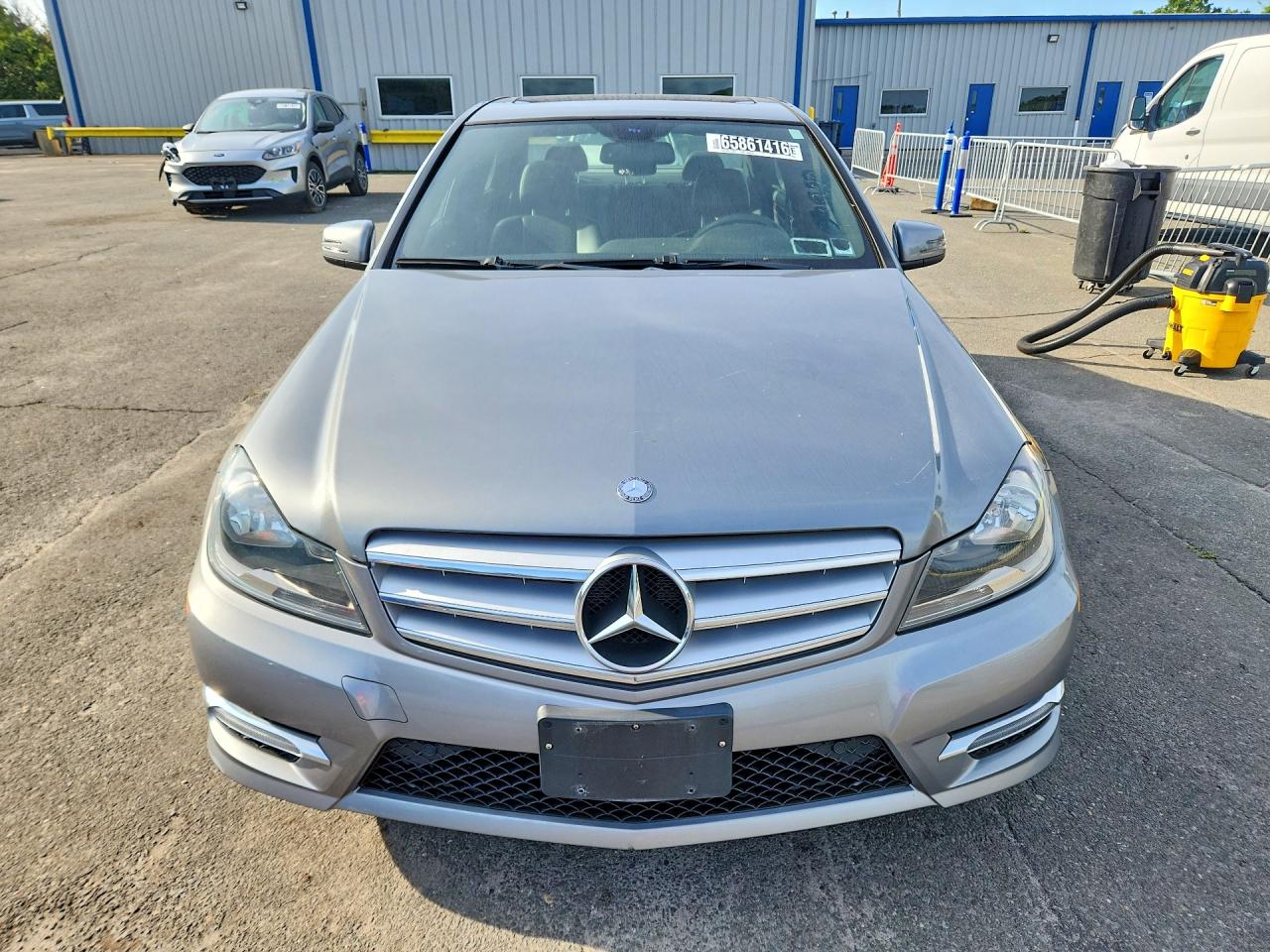 2013 Mercedes-benz C 300 4matic Silver vin: WDDGF8AB7DG044074