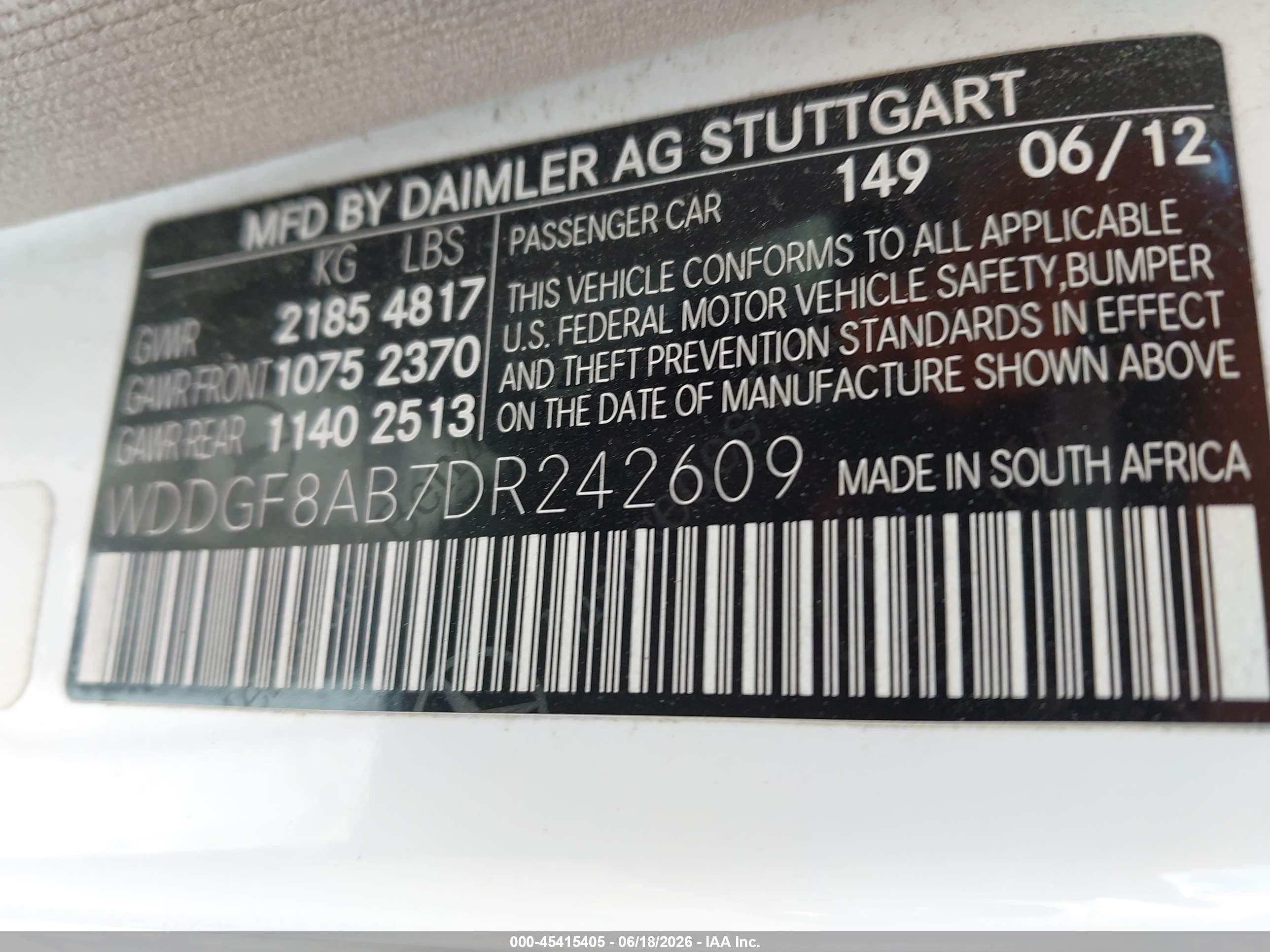 2013 Mercedes-benz C 300 Sport 4matic White vin: WDDGF8AB7DR242609