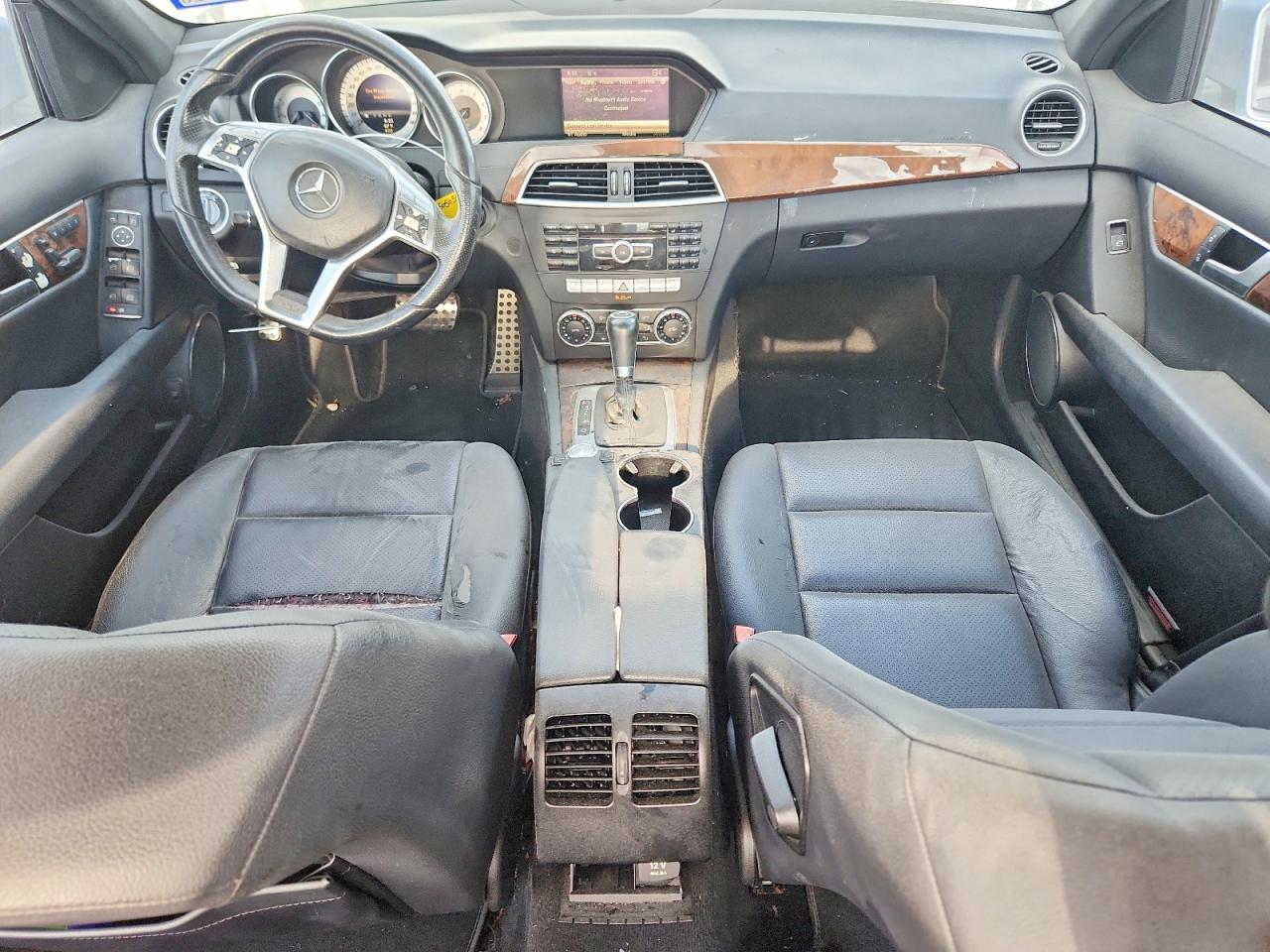2013 Mercedes-benz C 300 4matic Silver vin: WDDGF8AB7DR248099