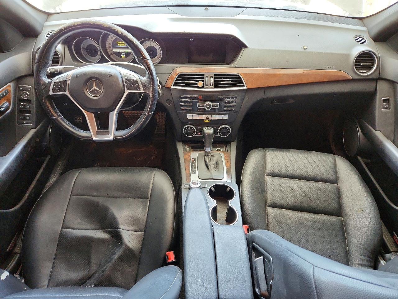 2013 Mercedes-benz C 300 4matic Gray vin: WDDGF8AB7DR256767
