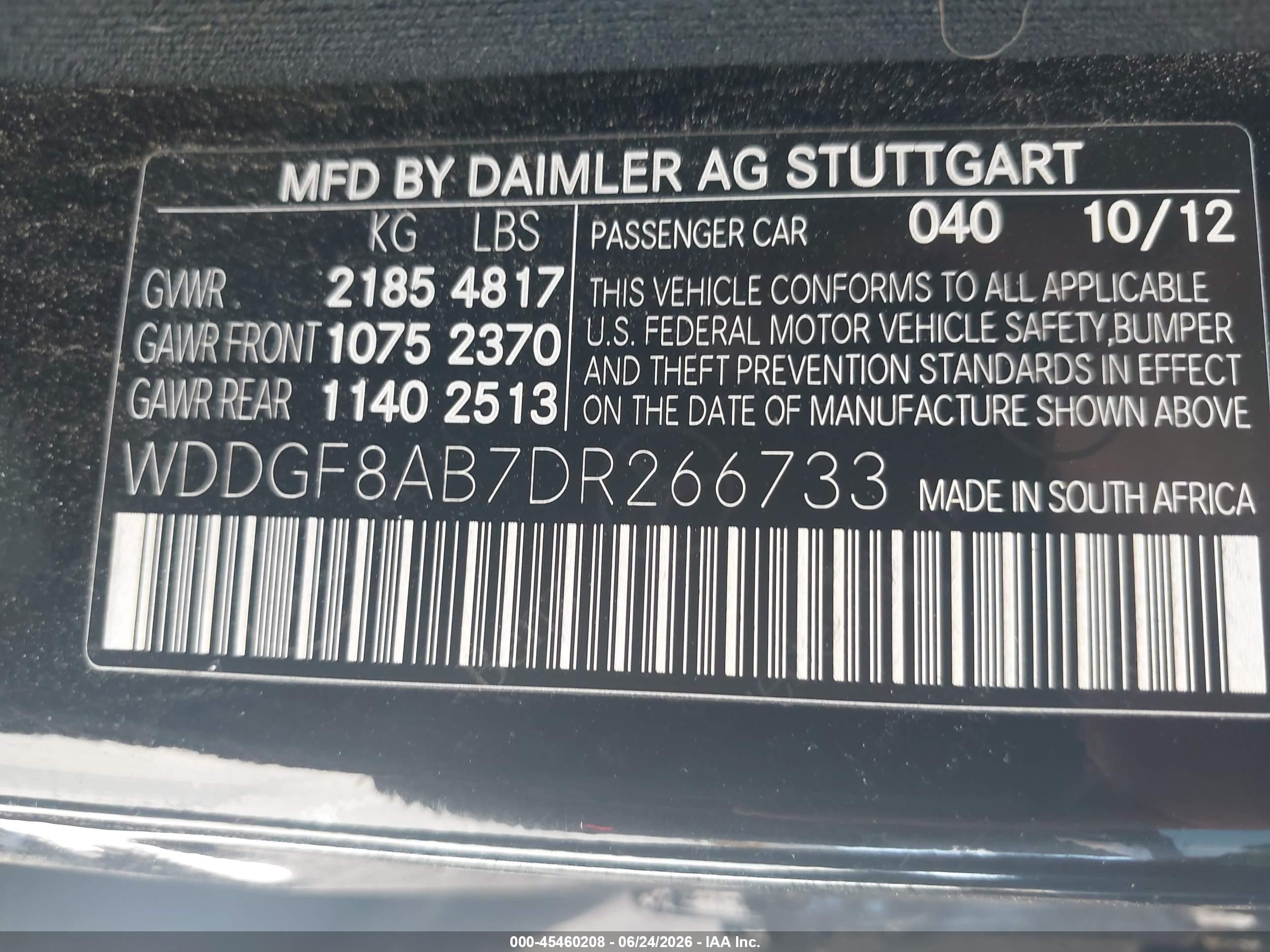 2013 Mercedes-benz C 300 Sport 4matic Black vin: WDDGF8AB7DR266733