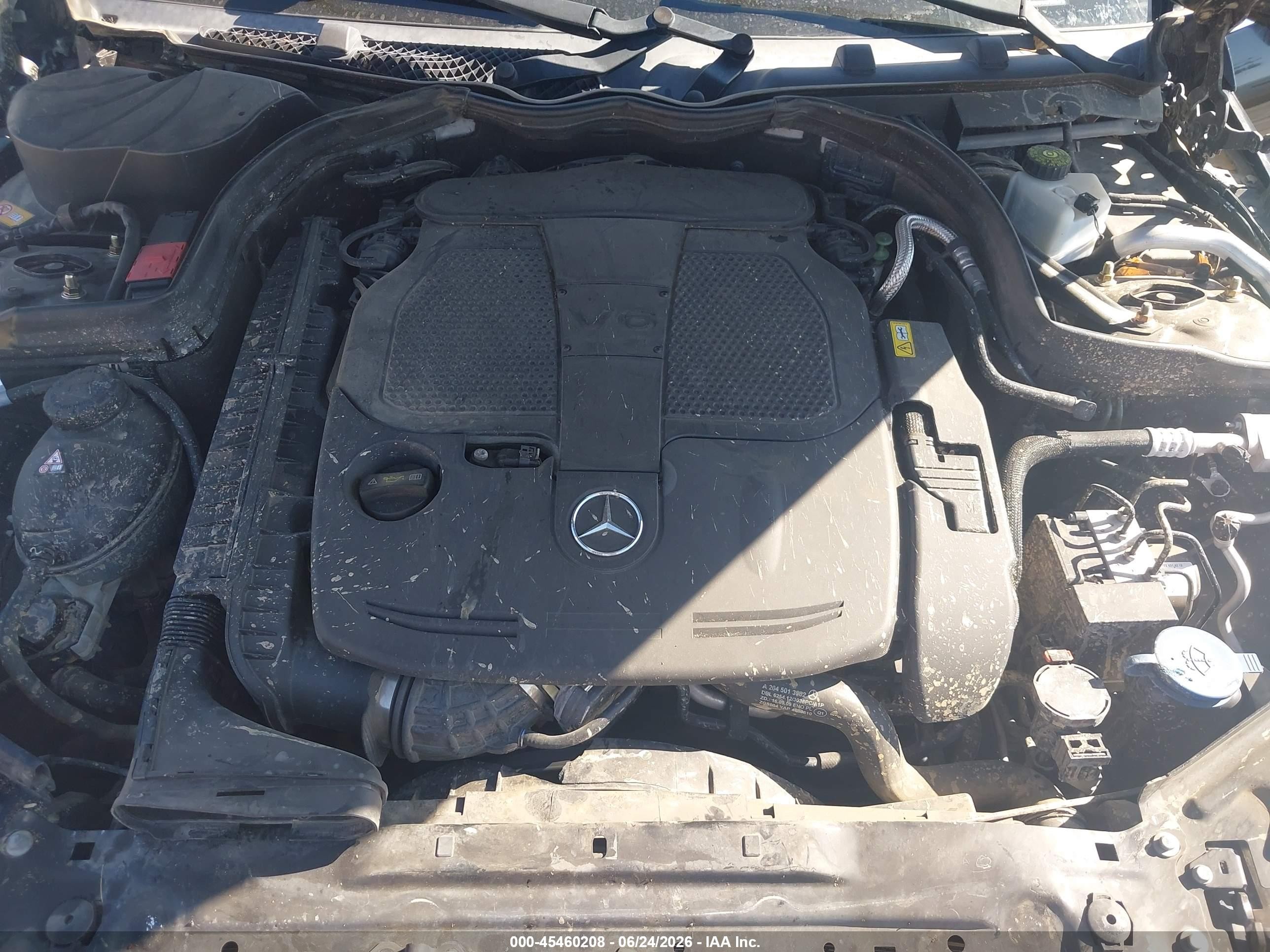 2013 Mercedes-benz C 300 Sport 4matic Black vin: WDDGF8AB7DR266733