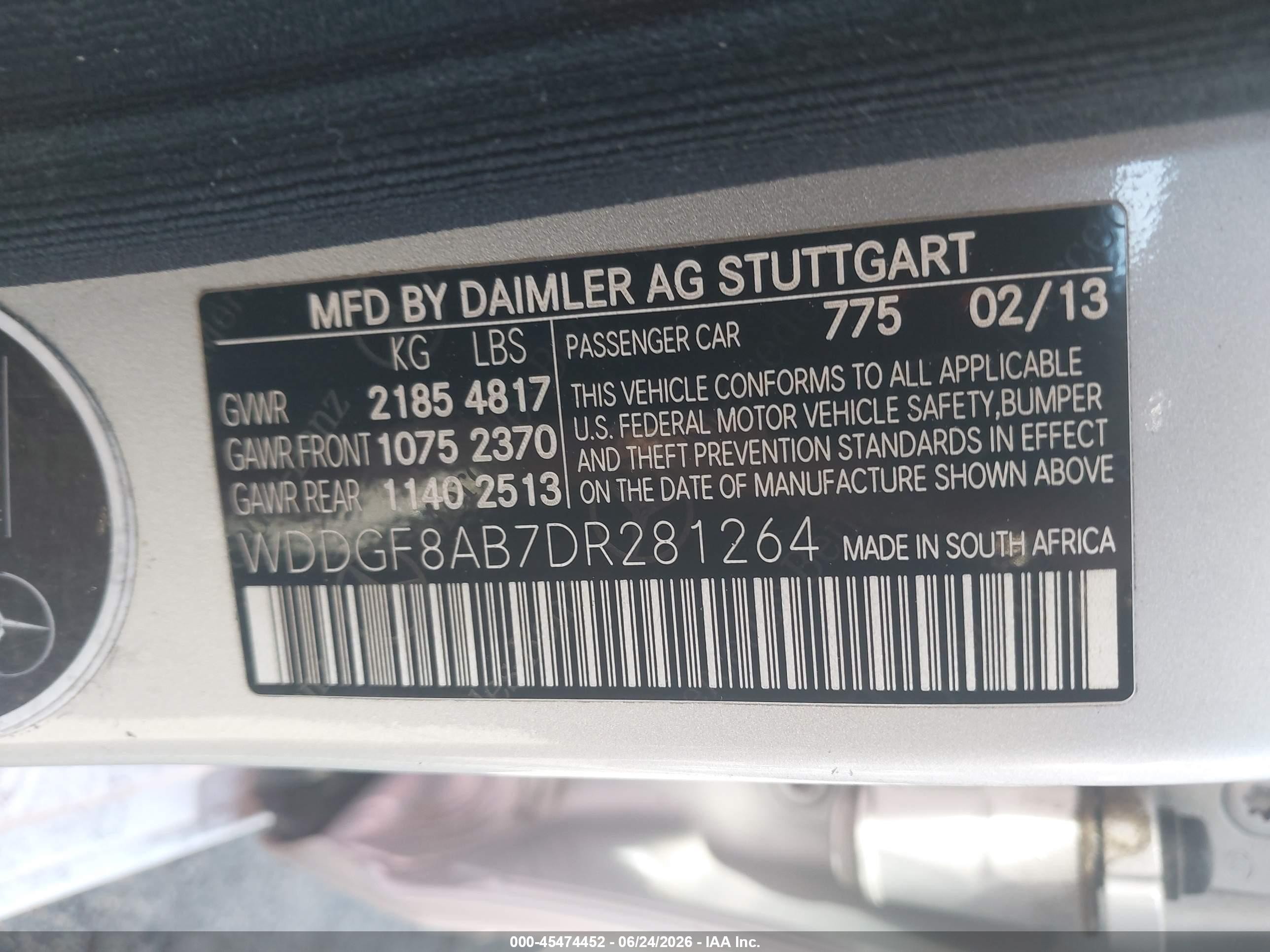 2013 Mercedes-benz C 300 Sport 4matic Серебряный vin: WDDGF8AB7DR281264