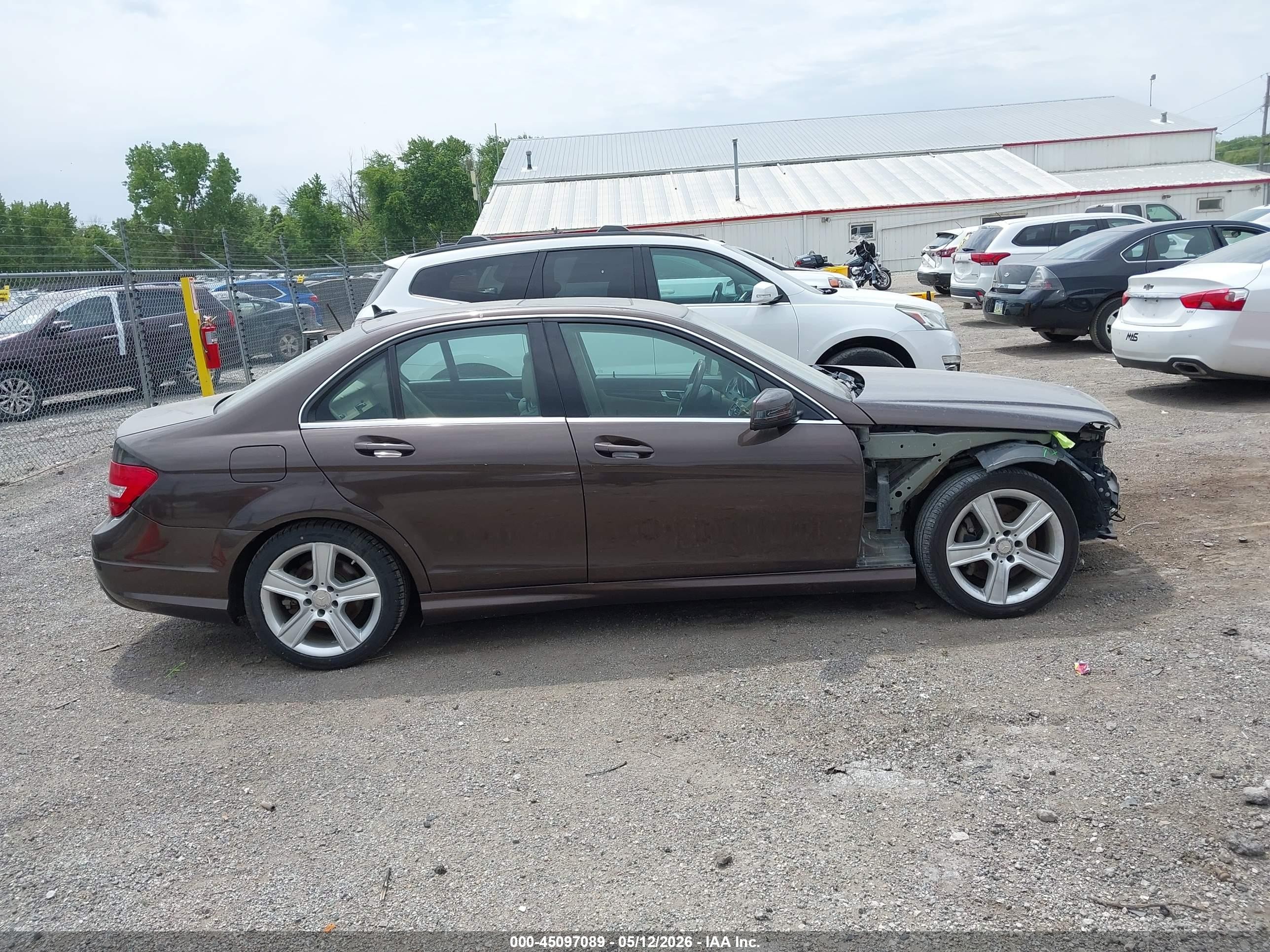 2014 Mercedes-benz C 300 Sport 4matic Brown vin: WDDGF8AB7EG198379
