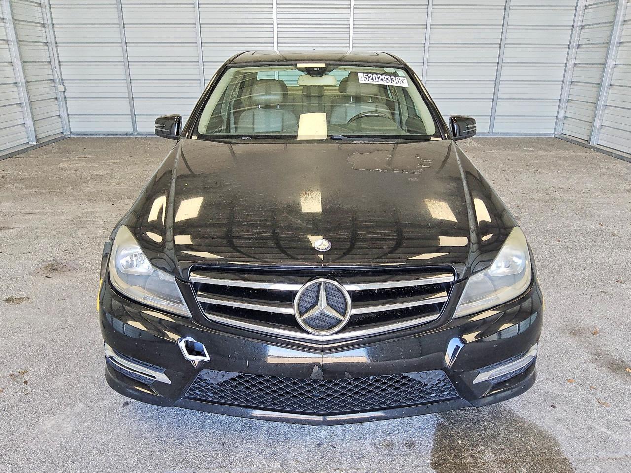 2014 Mercedes-benz C 300 4matic Black vin: WDDGF8AB7ER308920