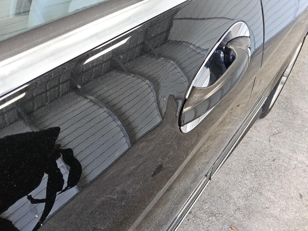 2014 Mercedes-benz C 300 4matic Black vin: WDDGF8AB7ER308920 Damage: Left Front Door, Chipped, 3