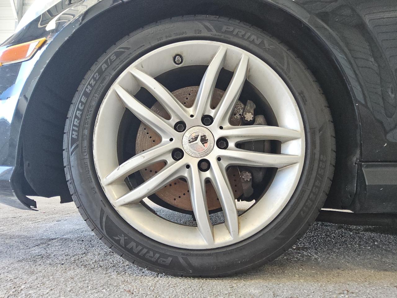 2014 Mercedes-benz C 300 4matic Black vin: WDDGF8AB7ER308920 Damage: Left Front Wheel, Chipped, 4