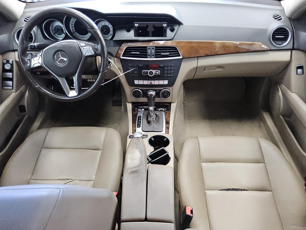 2014 Mercedes-benz C 300 4matic Black vin: WDDGF8AB7ER308920 Damage: Left Front Seat, Torn, > 12 Inches