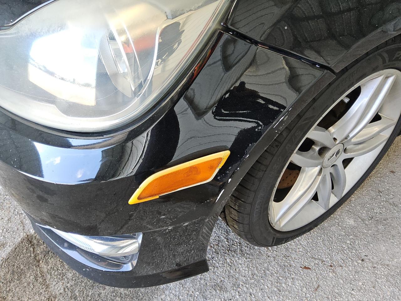 2014 Mercedes-benz C 300 4matic Black vin: WDDGF8AB7ER308920 Damage: Front Bumper, Misaligned, Repair Required