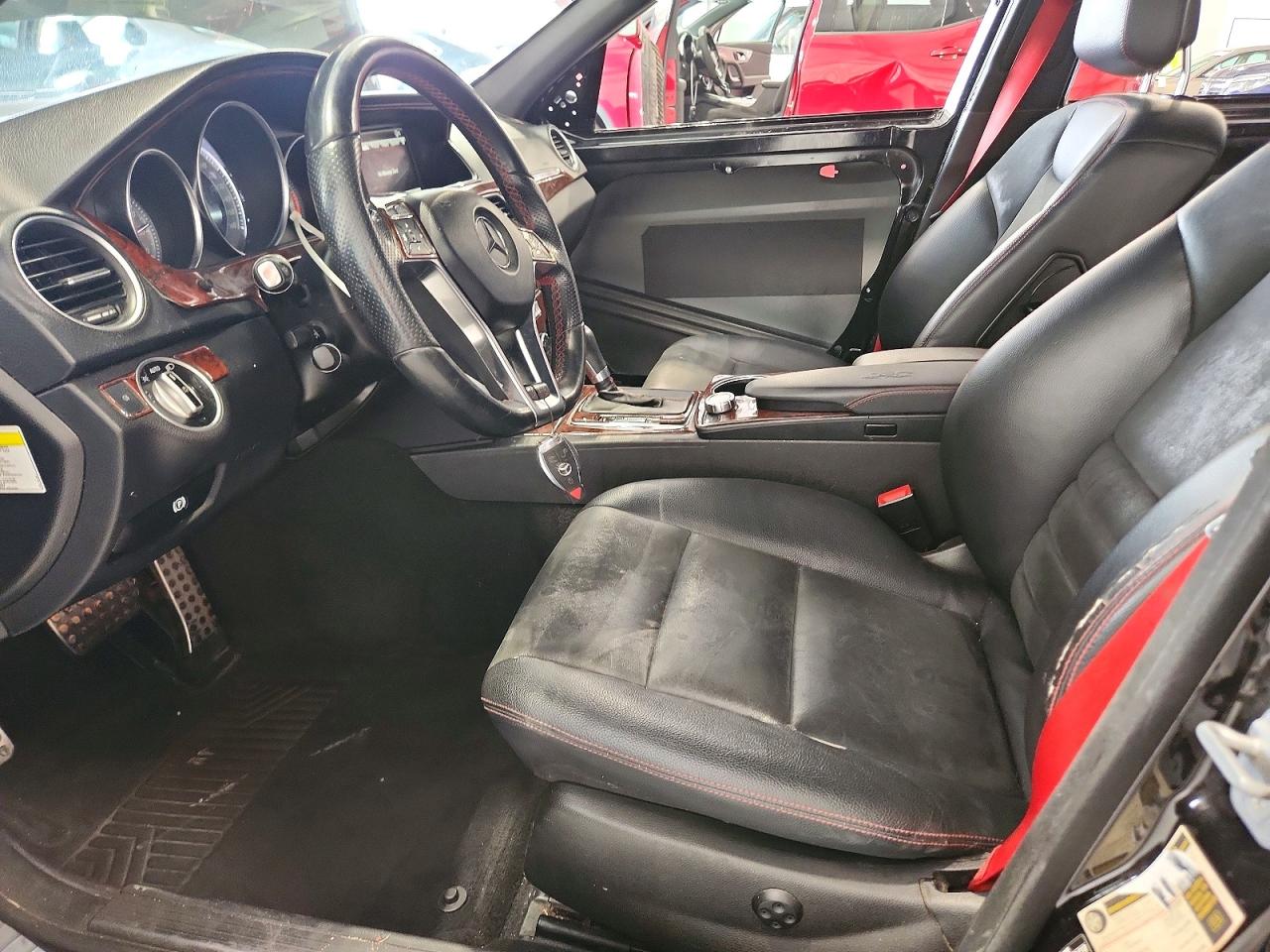 2013 Mercedes-benz C 300 4matic Black vin: WDDGF8AB8DA794733