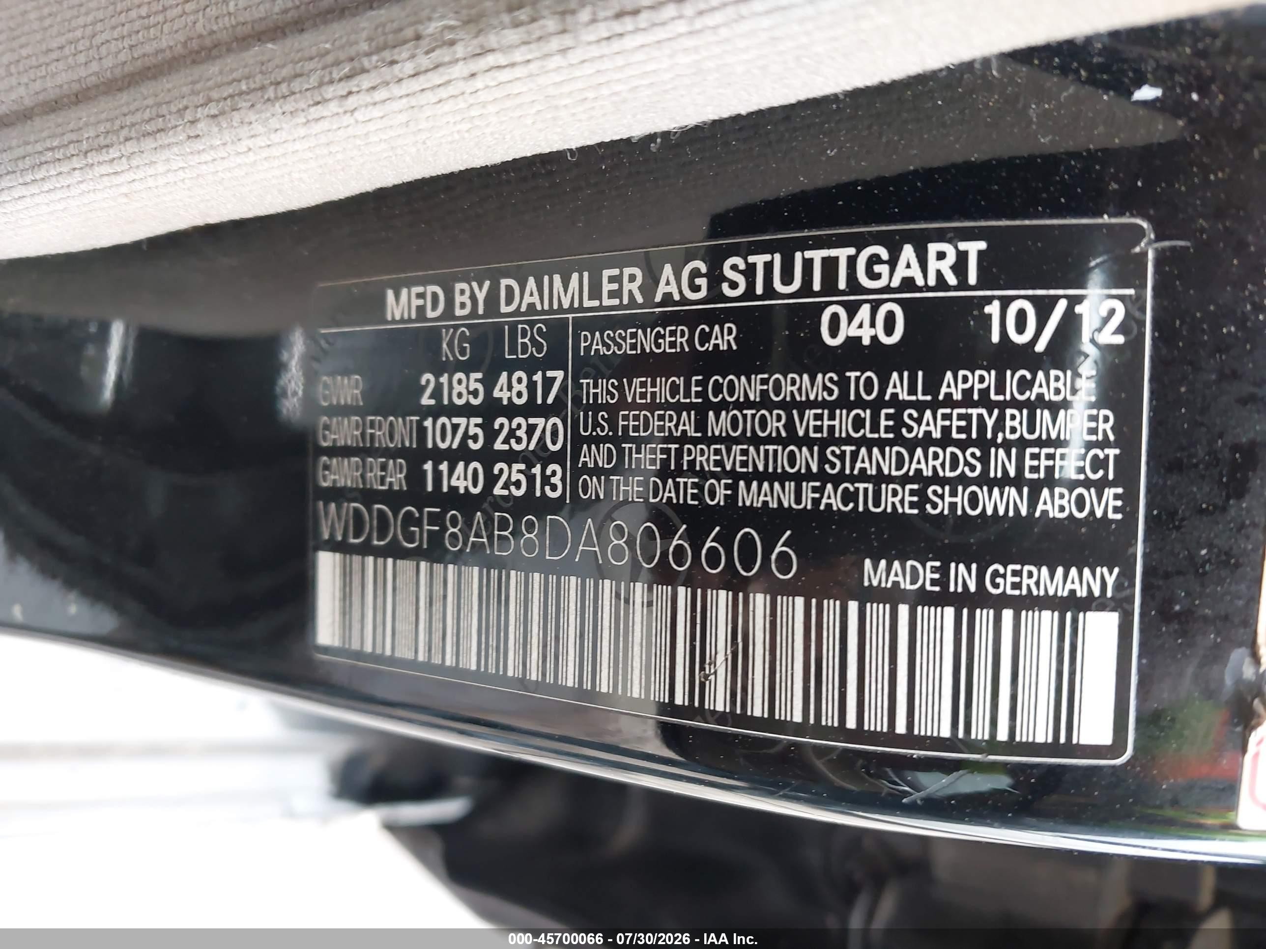 2013 Mercedes-benz C 300 Sport 4matic Black vin: WDDGF8AB8DA806606